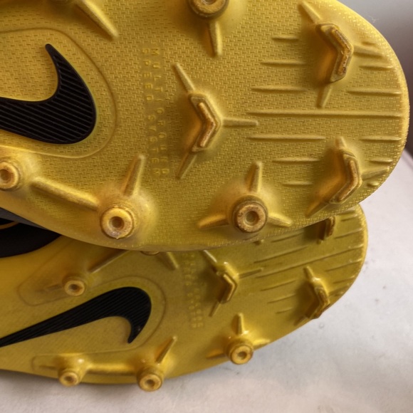 Nike soccer grey- yellow shoes AH7263-070 main image 4
